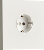 Donel Розетка Schuko с заземлением, со шторками 16A 250 В~ , белый, серия N96, DT188WH