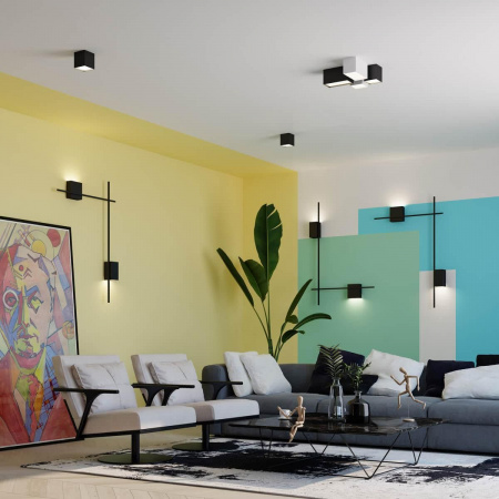 Настенный светодиодный светильник Odeon Light Hightech Bondi 4241/20WL