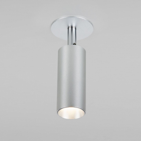 Diffe светильник встраиваемый серебряный 8W 4200K (25039/LED) 25039/LED Elektrostandard Diffe a058219