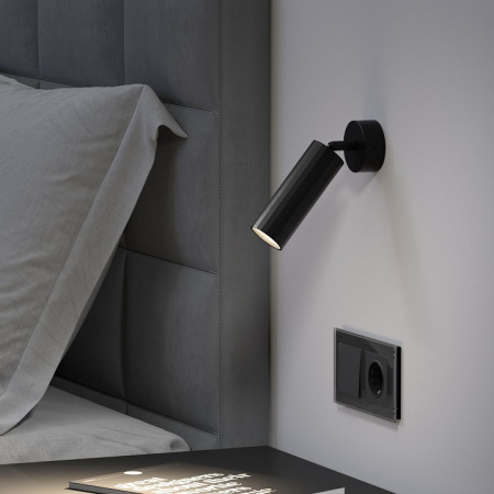 Светодиодный светильник 20098/1 LED черный Eurosvet Arris