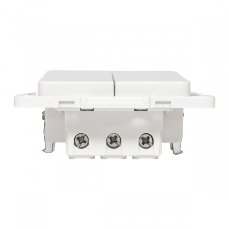 EKF PROxima Стокгольм Белый Выключатель проходной 2-кл, 10А, винт.клеммы