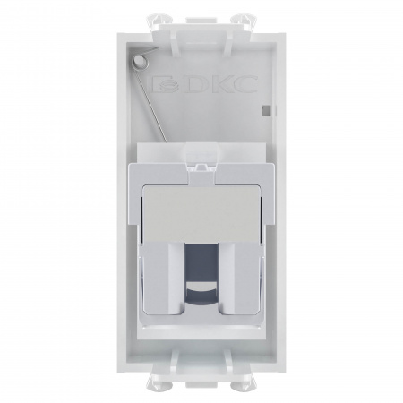 DKC Avanti Белое облако Розетка телефонная RJ-12 1 модуль