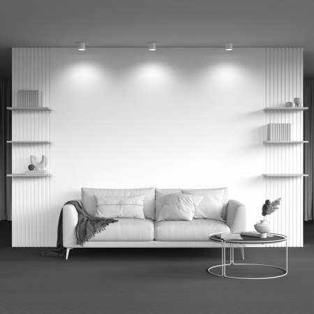 Потолочный светильник Ceiling & Wall C086CM-GX53-MRD-W Maytoni Hoop