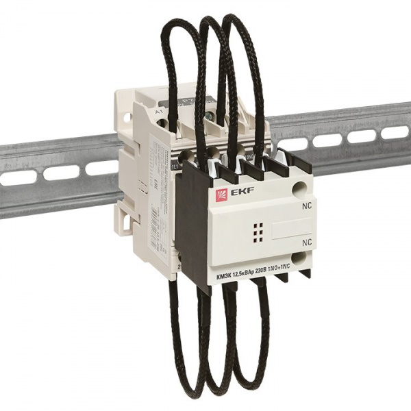 EKF PROxima Контактор для конденсатора КМЭК 12,5квар 230В 1NО+1NC