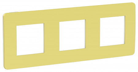 SE Unica Studio Зеленое яблоко/Белая Рамка 3-ная