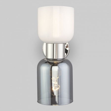 Настенный светильник с плафонами 60118/2 никель Eurosvet Tandem