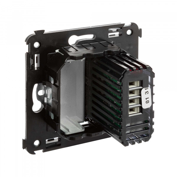 DKC Avanti Закаленная сталь Диммер кнопочный для LED ламп