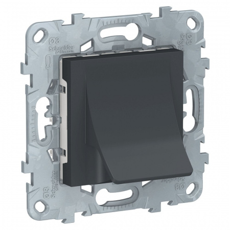 SE Unica New Антрацит Вывод кабеля, 16А