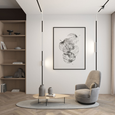 DK8005-BK Линейный светильник SMART LINEAR 27W DIM 3000K-6000K черный