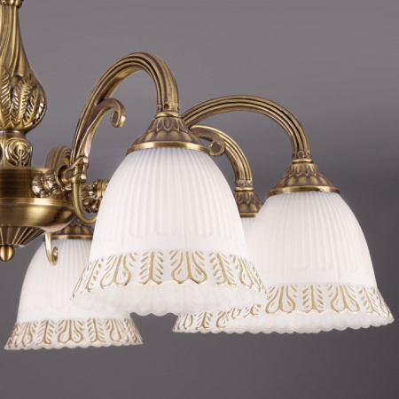 Потолочная люстра 60107/8 античная бронза Eurosvet Campina