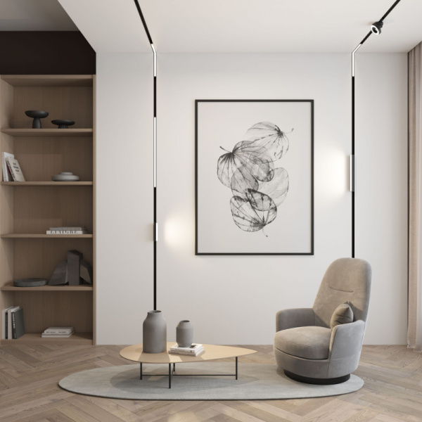 DK8003-BK Линейный светильник SMART LINEAR 9W DIM 3000K-6000K черный