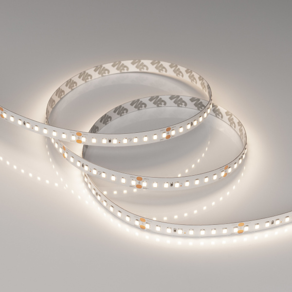 Arlight Лента RT-A144-10mm 24V Day4000 (7.7 W/m, IP20, 2835, 5m) (высок.эфф.200 лм/Вт)