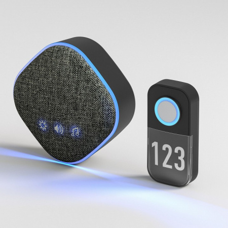 Звонок беспроводной 36M IP20 DBQ29M WL черный Elektrostandard DBQ29 a070642