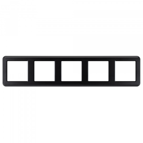 Arlight Рамка пластиковая FRM-VERSA-PL-5-BK (-)