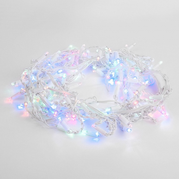 Гирлянда бахрома с мерцанием 3*0.6 М IP65 мульти 100-101 Eurosvet 100-101