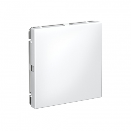 Systeme Electric ArtGallery Белый Заглушка без суппорта для многопостовых рамок