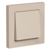 SE AtlasDesign Песочный Выключатель 1-клавишный,сх.1, 10АХ, в сборе