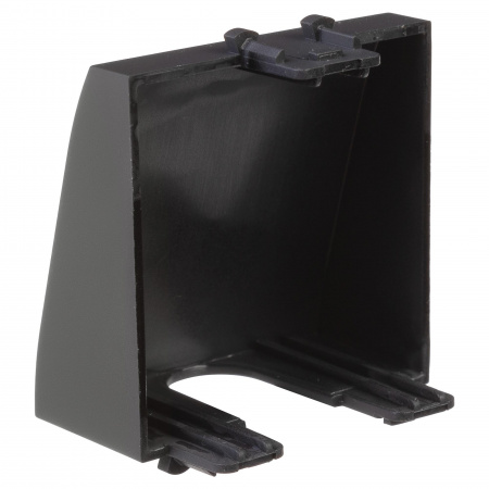 DKC Avanti Черный матовый Вывод кабеля 2 модуля