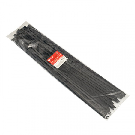EKF Basic Хомут нейлоновый черный (8,2х650) (100шт.)