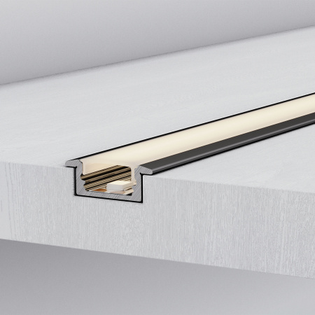 Arlight Профиль LINE-2308-F-2000 WHITE (Алюминий)