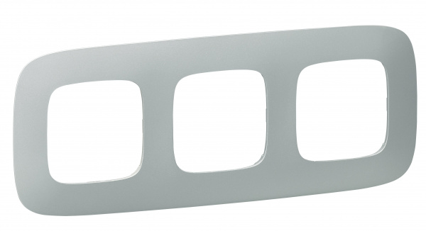 Legrand Valena ALLURE Алюминий Рамка 3-ая