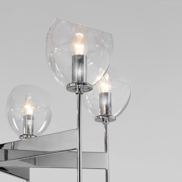 Умный потолочный светильник 60130/6 хром Smart Eurosvet Arrista