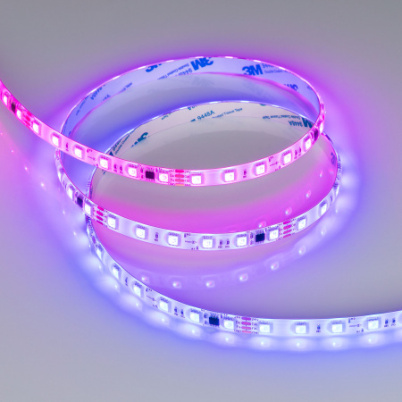 Arlight Лента герметичная SPI-SE-B60-10mm 24V RGB-PX6-BPT (12 W/m, IP65, 5060, 5m) (бегущий огонь)