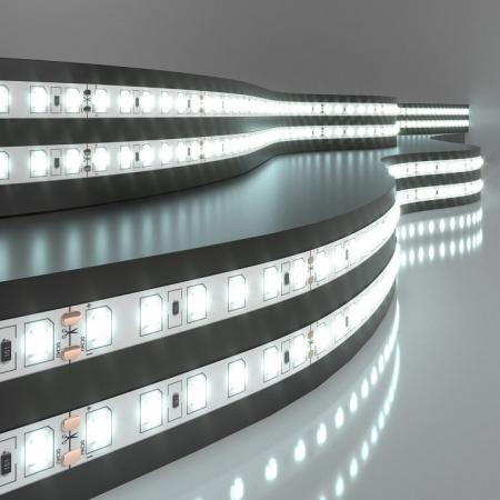 Светодиодная лента Лента светодиодная 24V 9,6W 120Led 2835 IP20 холодный белый, 5м Elektrostandard 24V 9,6W a052961