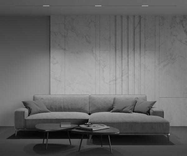 Трековый светильник Magnetic track system Gravity TR076-2-10W4K-W Maytoni Points