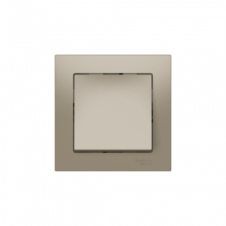 Systeme Electric AtlasDesign Шампань Выключатель 1-клавишный, сх.1, 10АХ, в сборе, быстрозажим. клем.