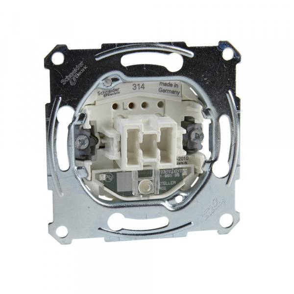 SE Merten Механизм переключателя 1-клавишного перекрестного с подсветкой, сх.6, 16AX