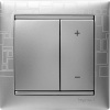 Legrand Valena Алюминий Светорегулятор нажимной 40-600W для л/н и обмоточных т-ров