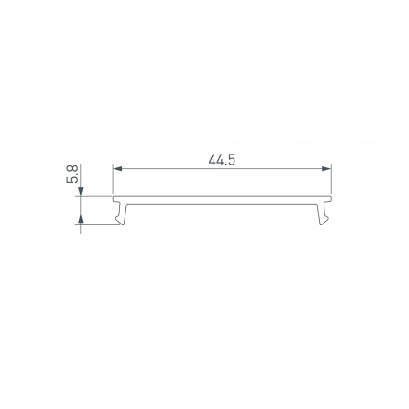Экран SL-W45-10000 OPAL (Arlight, Пластик)