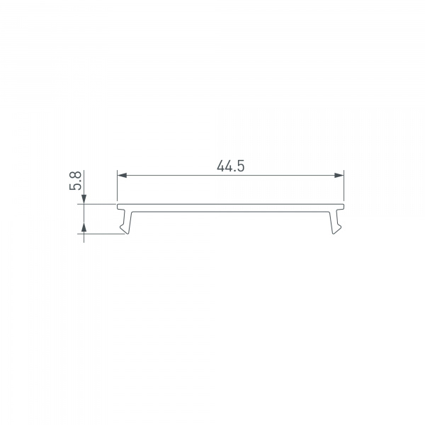 Экран SL-W45-10000 OPAL (Arlight, Пластик)