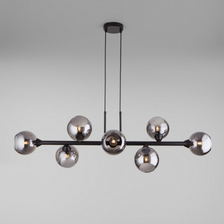 Подвесной светильник с плафонами 70113/8 дымчатый Eurosvet Roger