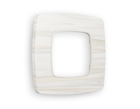 Рамка OMEGA Opera (Бежевый мрамор) 1-ая OF940301