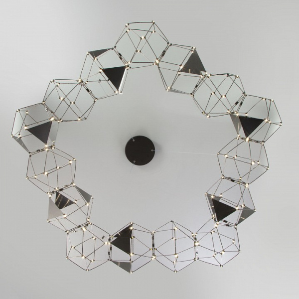 Подвесной светильник 90369/15 черный жемчуг Eurosvet Uma