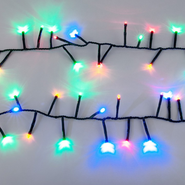 Гирлянда нить 'Мишура' мульти 5м IP20 400-004 мульти Eurosvet Мишура