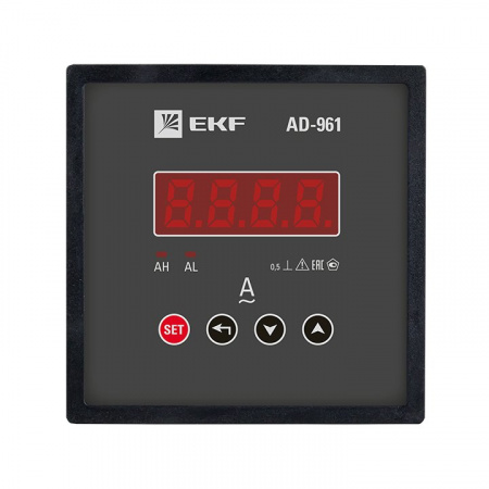 EKF PROxima Амперметр AD-961 цифровой на панель (96х96) однофазный