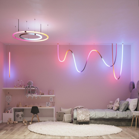 Arlight Подвес MOONLIGHT-VT-LIFT-TOP-D25 Black (Металл)