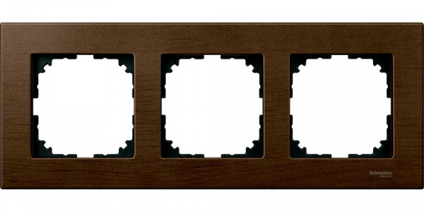 SE Merten SM M-Elegance Орех Рамка 3-ая