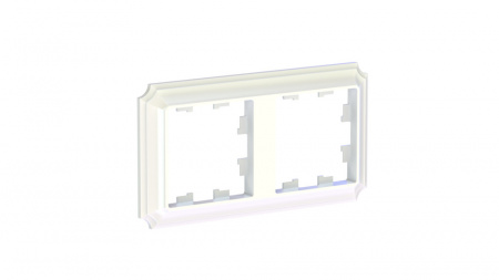 Systeme Electric AtlasDesign Antique Жемчуг Рамка 2-ая, универсальная