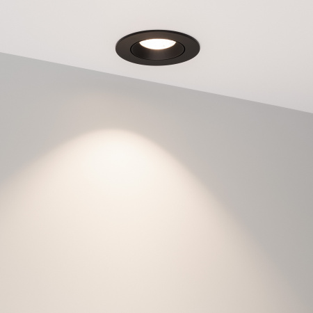 Светильник MS-ATOLL-BUILT-TURN-R94-10W Day4000 (BK, 36 deg, 230V) (Arlight, IP54 Металл, 5 лет)