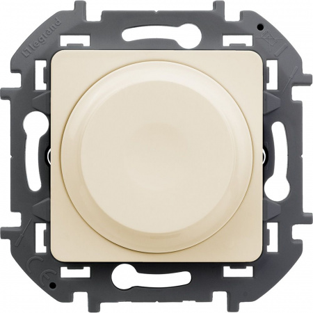 Legrand INSPIRIA Слоновая кость Светорегулятор поворотный без нейтрали 300Вт