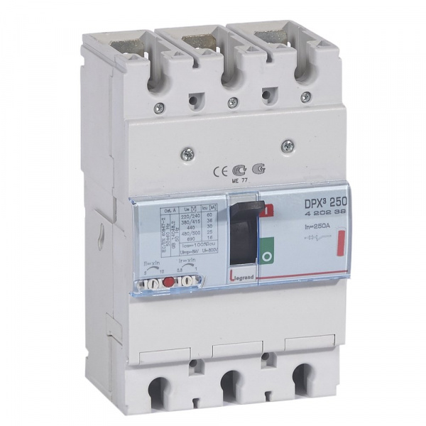 Legrand DPX3 250 Автоматический выключатель 3P 250А 36kA