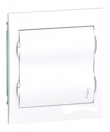 SE EASY 9 Корпус встраиваемый с белой дверью 2ряд/24мод, IP40, IK07, 63А, 2 клеммы