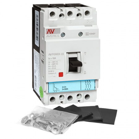 EKF Averes Автоматический выключатель AV POWER-1/3 16А 35kA TR