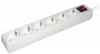 IEK Удлинитель У06К-выкл. 6 мест 2Р+PЕ/5метров 3х1мм2 16А/250