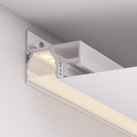 Arlight Профиль STRETCH-20-WALL-D-SIDE-2000 WHITE (Алюминий)