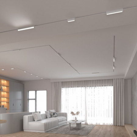 Slim Magnetic Трековый светильник 18W 4200K Alter (белый) 85050/01 Elektrostandard Slim Magnetic a062999